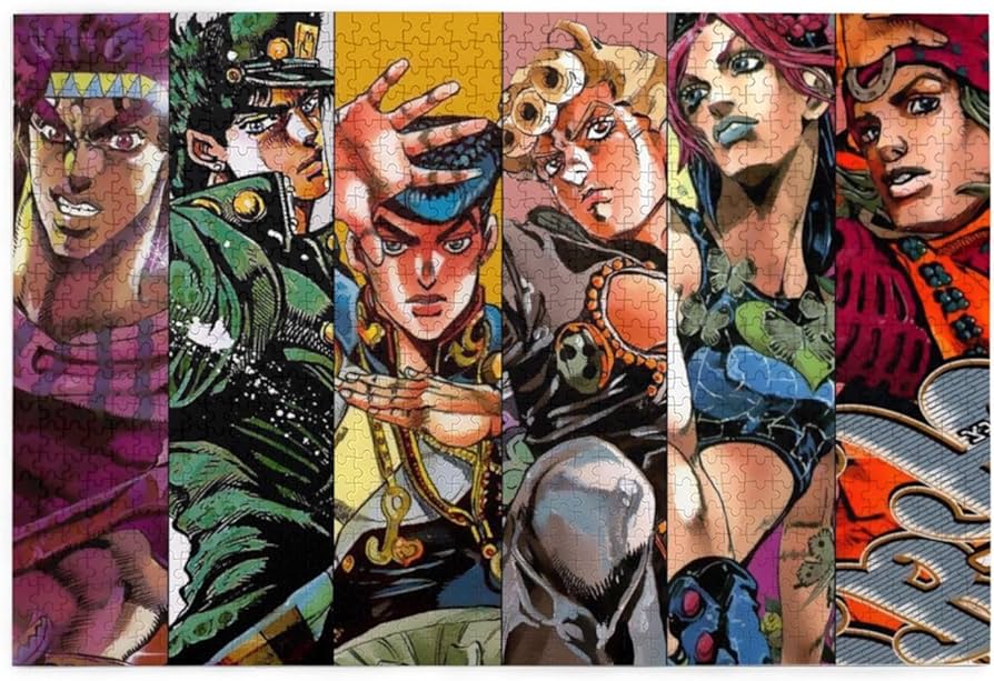 箱無し』 ジョジョの奇妙な冒険 ジグソーパズル 1000ピース 箱無し