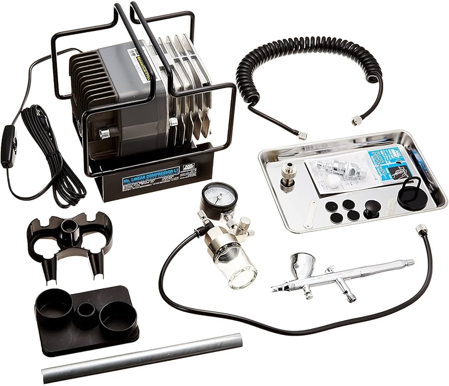 Mr.リニアコンプレッサーL5／エアブラシセット 他追加セット Mr.リニア