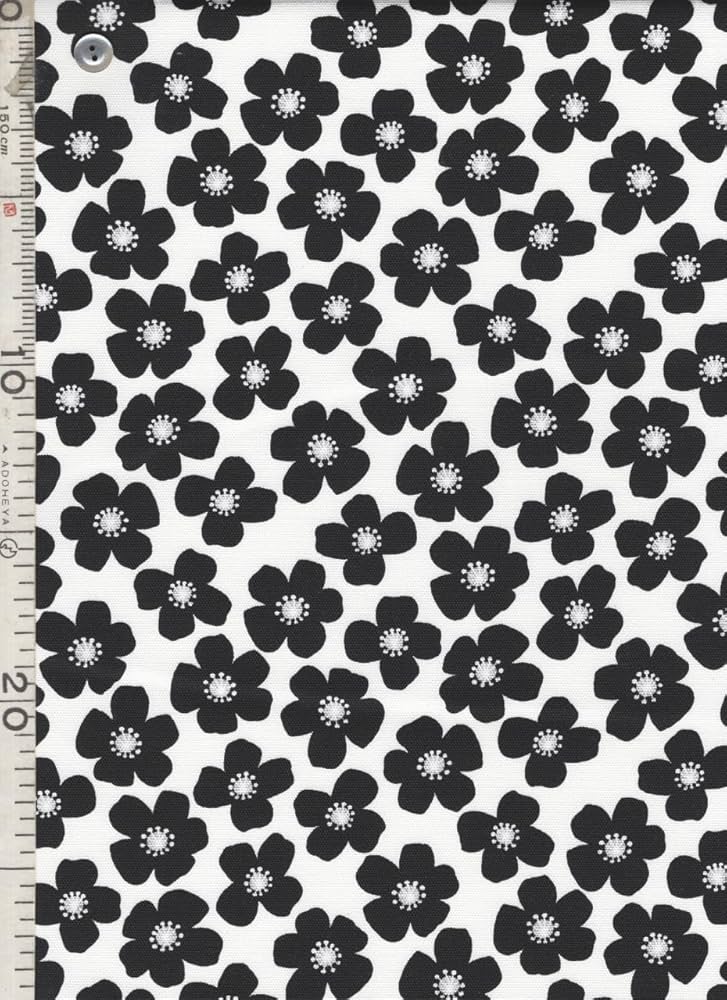 Amazon | 【FUWARI・染布 シリーズ オックス プリント】ミニ お花も