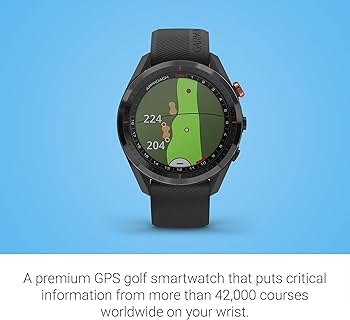 Amazon.com: Garmin Approach S62 Bundle, Premium Golf GPS Watch