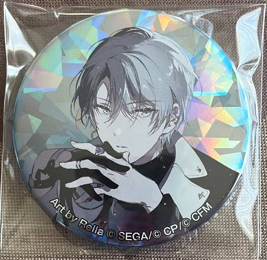 プロセカ 青柳冬弥 ホログラム缶バッジ ホロ缶 セカイの宝石箱 あん