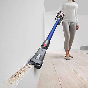 Amazon.com - Dyson V11 Cordless Stick Vacuum, Large, Nickel/Blue