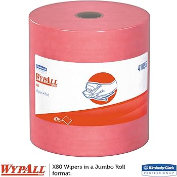 Amazon.com: KIM41055 - WypAll X80 Hydroknit Jumbo Roll Towels