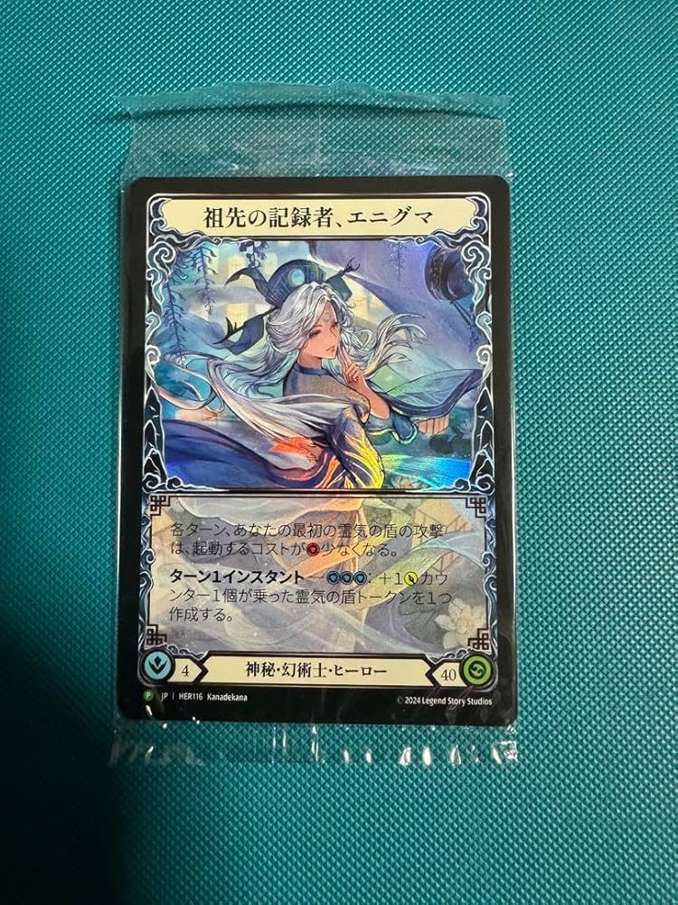 未開封】祖先の記録者、エニグマ プロモ flesh and blood flesh and