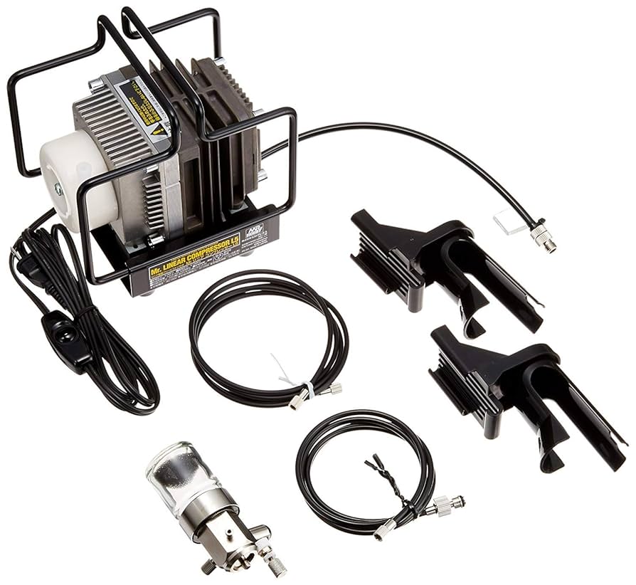 未使用】Mr.リニアコンプレッサーL5/レギュレーター/プラチナセット