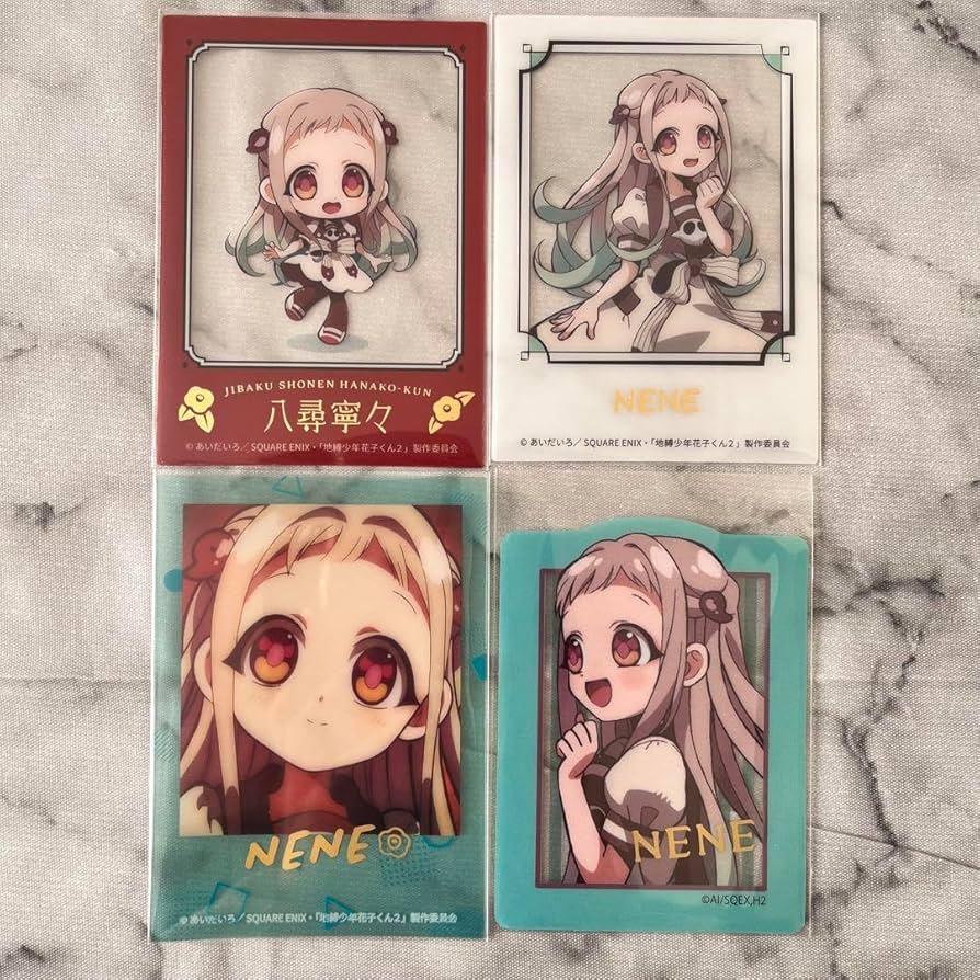 地縛少年花子くん SNS風クリアカード PASH 付録 八尋寧々 花子くん 源