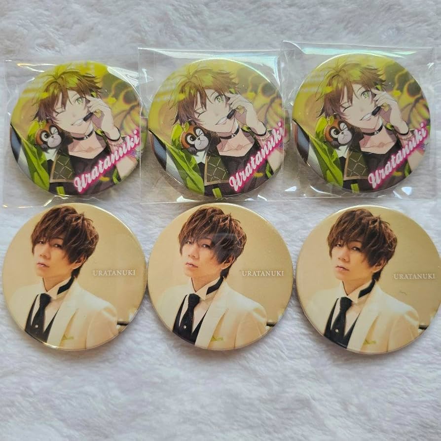 浦島坂田船 うらたぬき 実写 缶バッジ 【公式通販】