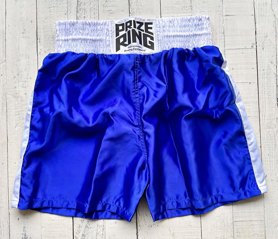 エナメル生地のボクシングトランクス】黒×青1枚、黒×水色 1枚 エナメル