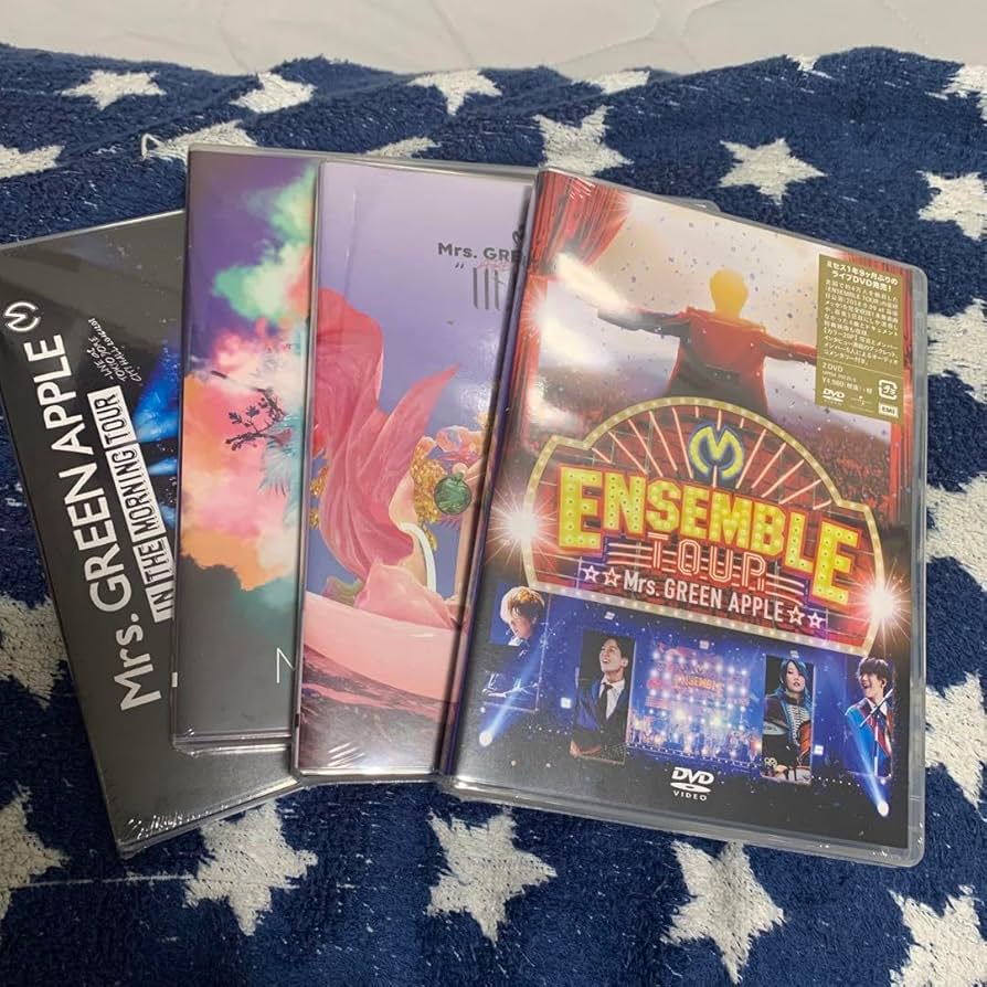 Amazon.co.jp: Mrs. GREEN APPLE LIVE DVD 4本セット : パソコン・周辺機器