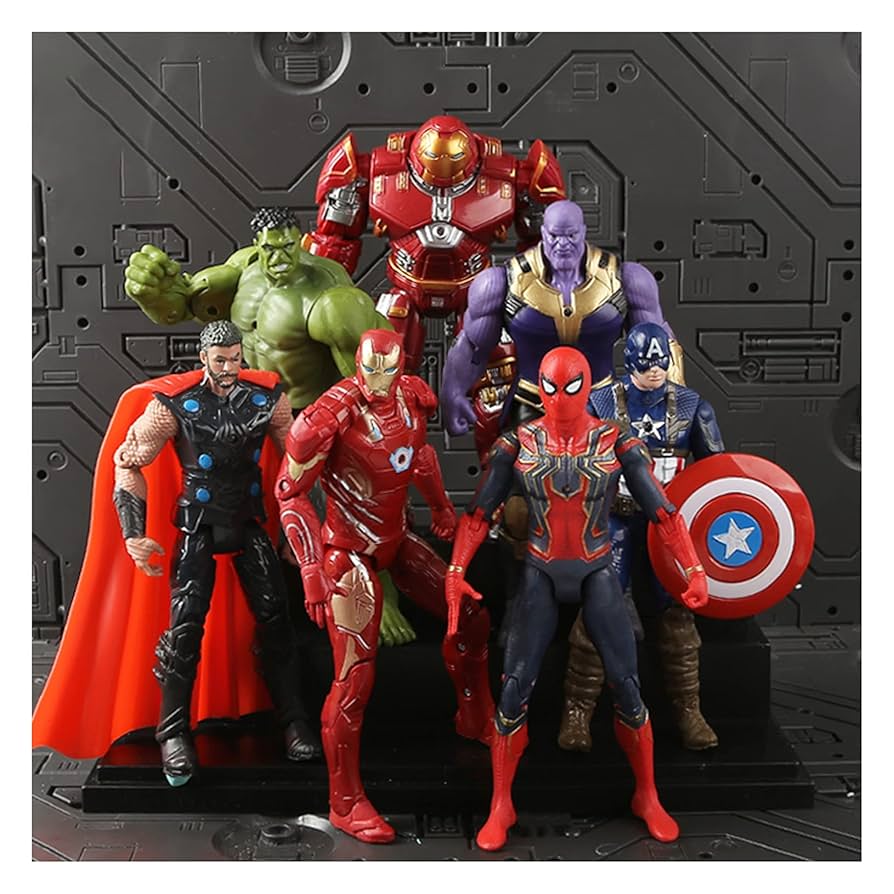 アイアンマン & キャプテン・アメリカ&ソー フィギュアエンドゲーム