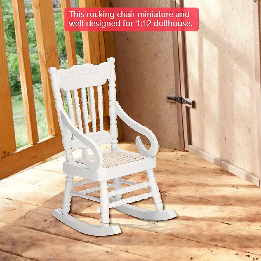 Amazon.co.jp: ドールハウスミニチュア椅子、木製ミニ椅子、ドール