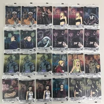 Amazon.co.jp: ➀未開封 森永 鋼の錬金術師 ウエハースカード 3Dカード