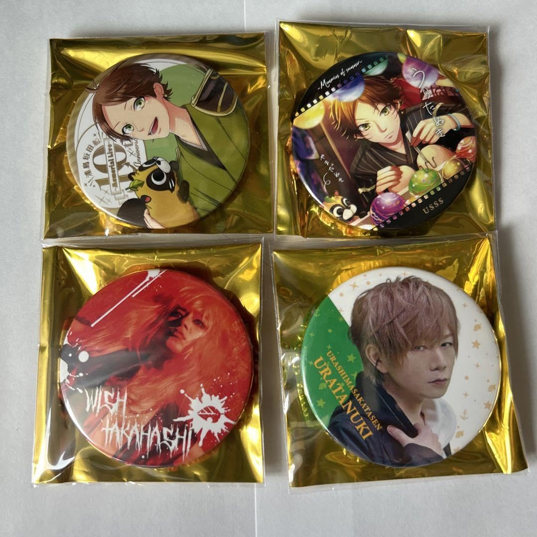 コンパス うら 非売品缶バッジ コンパス 非売品 缶バッチ 鬼ヶ式うら