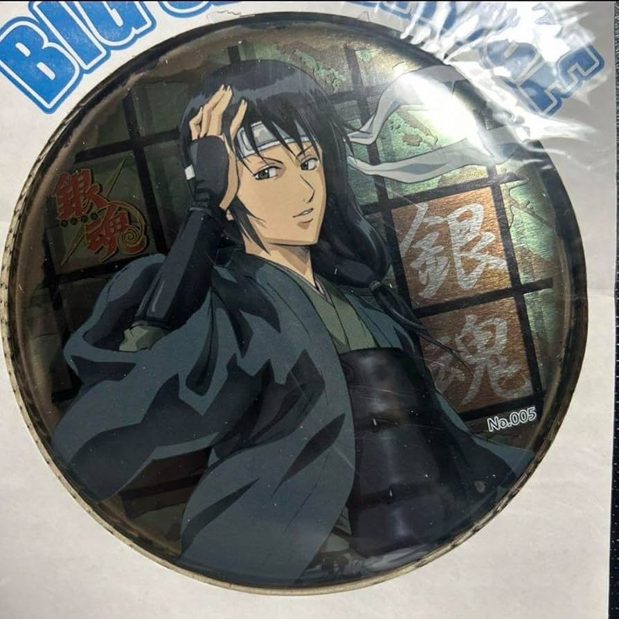 銀魂 ナンジャタウン 攘夷志士 桂小太郎 缶バッジ 銀魂 ナンジャタウン