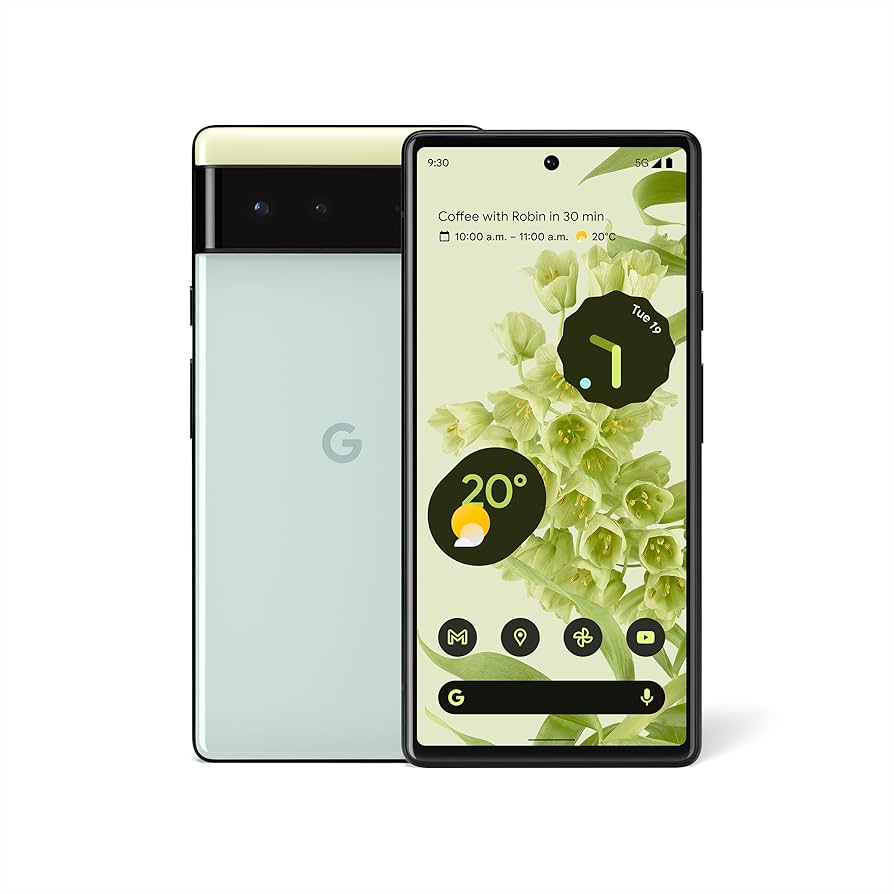 Amazon.co.jp: Google Pixel 6 GR1YH 128 GB Sorta Seafoam SIM-Free