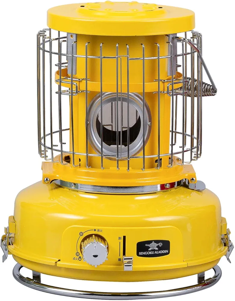 極美品】センゴクアラジンポータブルガスストーブSAG-BF02(Y)