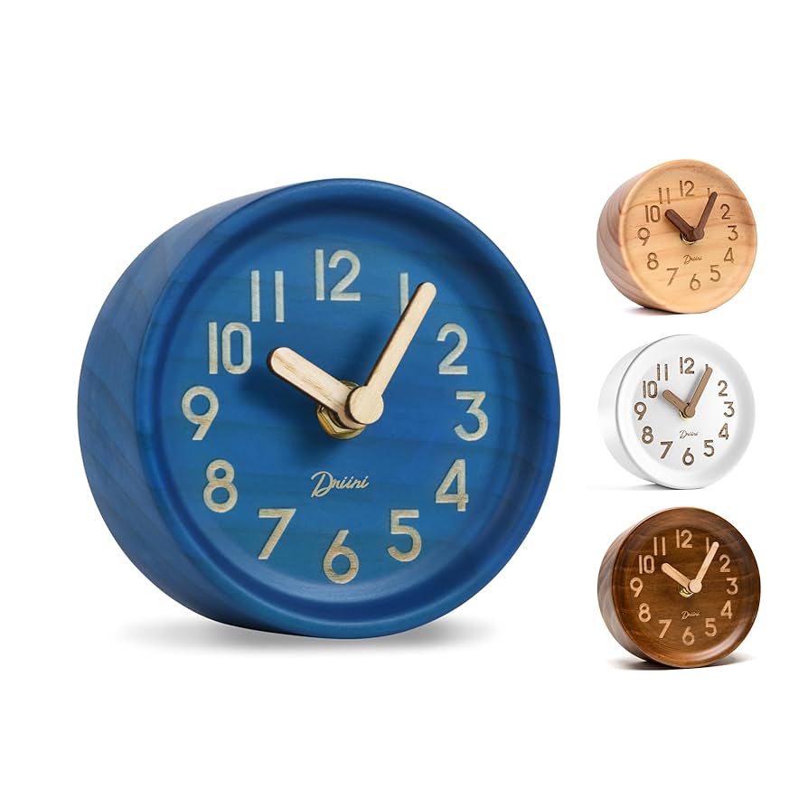 ブルー 置時計 装飾的なデザイン 【公式通販】
