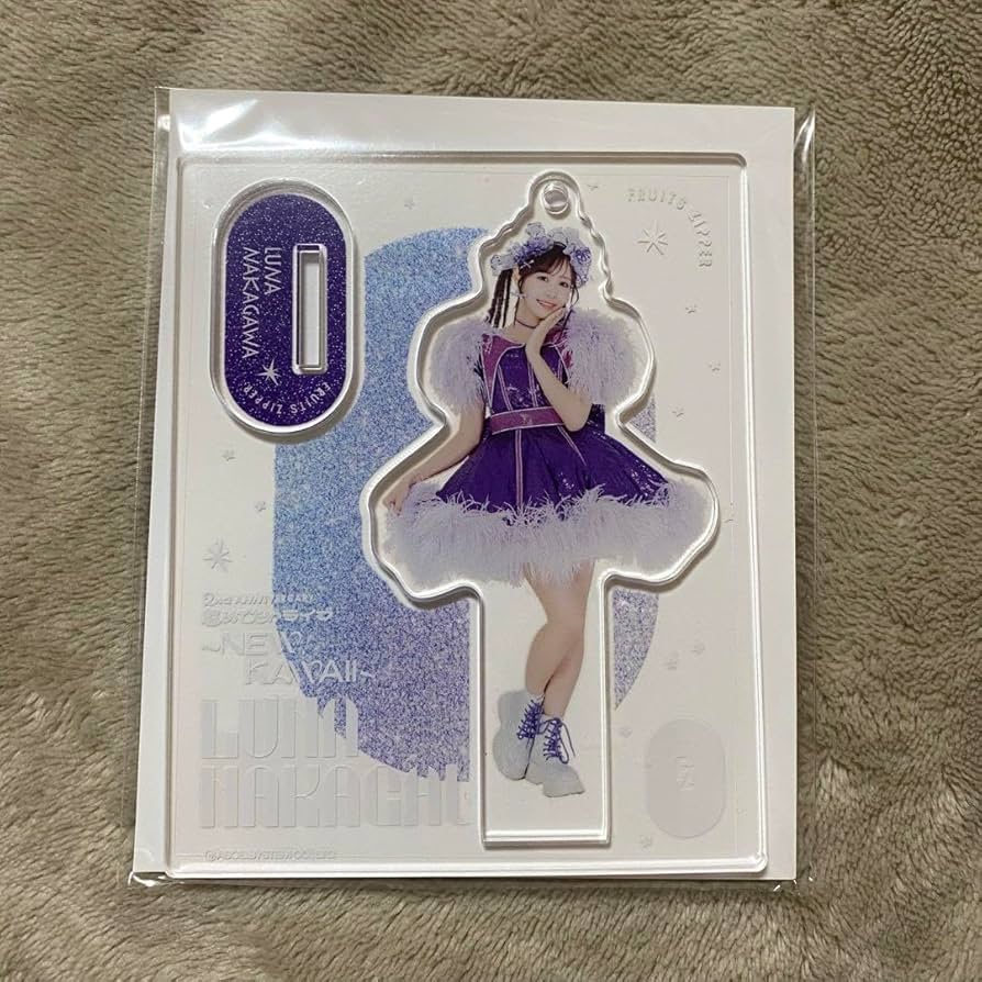 Amazon.co.jp: FRUITS ZIPPER 仲川瑠夏 アクスタ武道館 edition