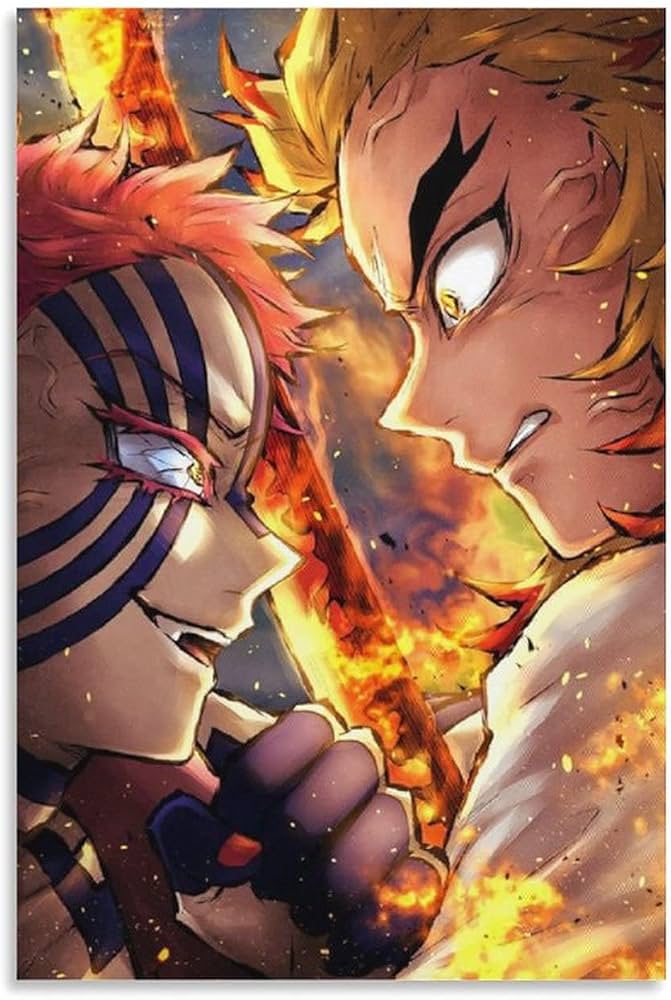 鬼滅の刃 猗窩座 ポスター