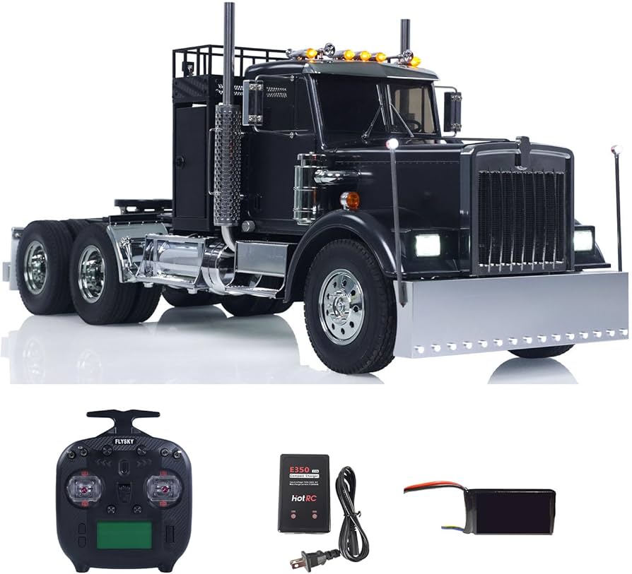 Amazon.com: wheelfun 56336 King Hauler 6x4 1/14 RC Tractor Truck