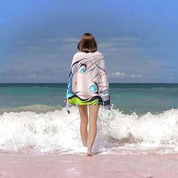 Amazon｜バスタオル シロコちゃん ブルアカ ふわふわ マイクロ