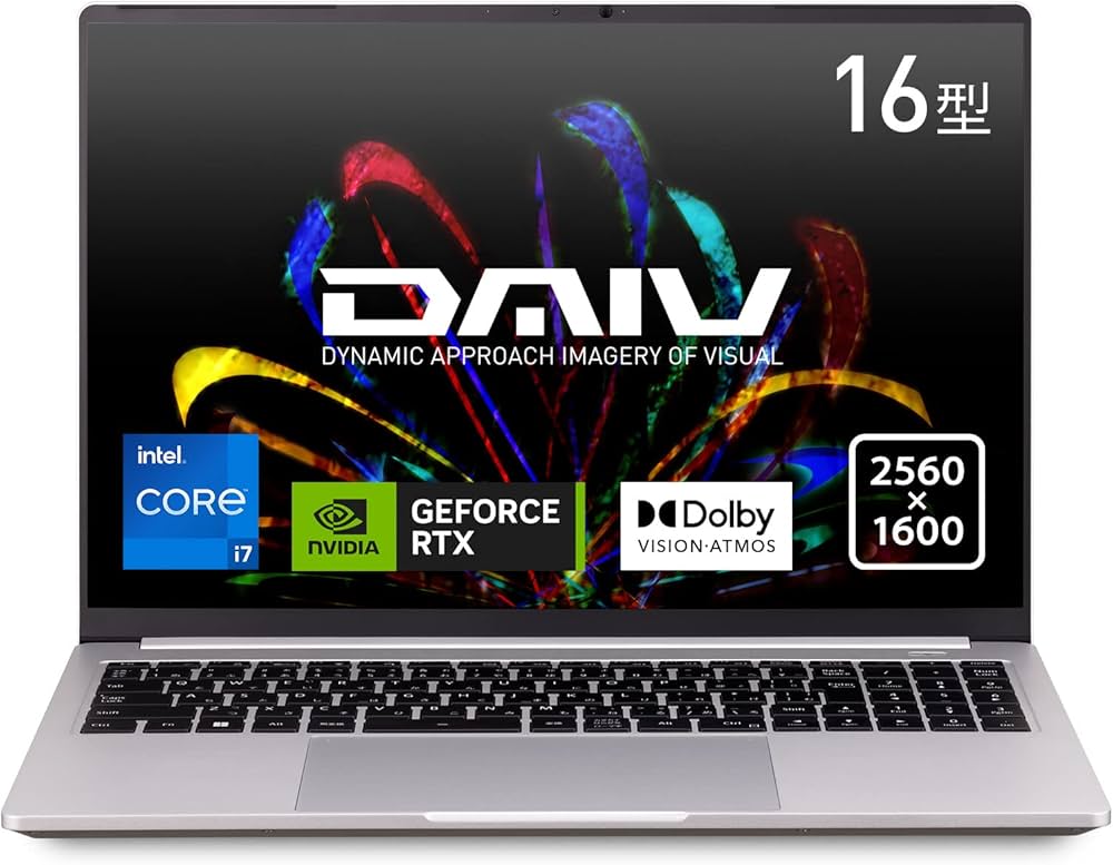 Amazon.co.jp: mouse クリエイター 16インチ ノートパソコン DAIV 6N