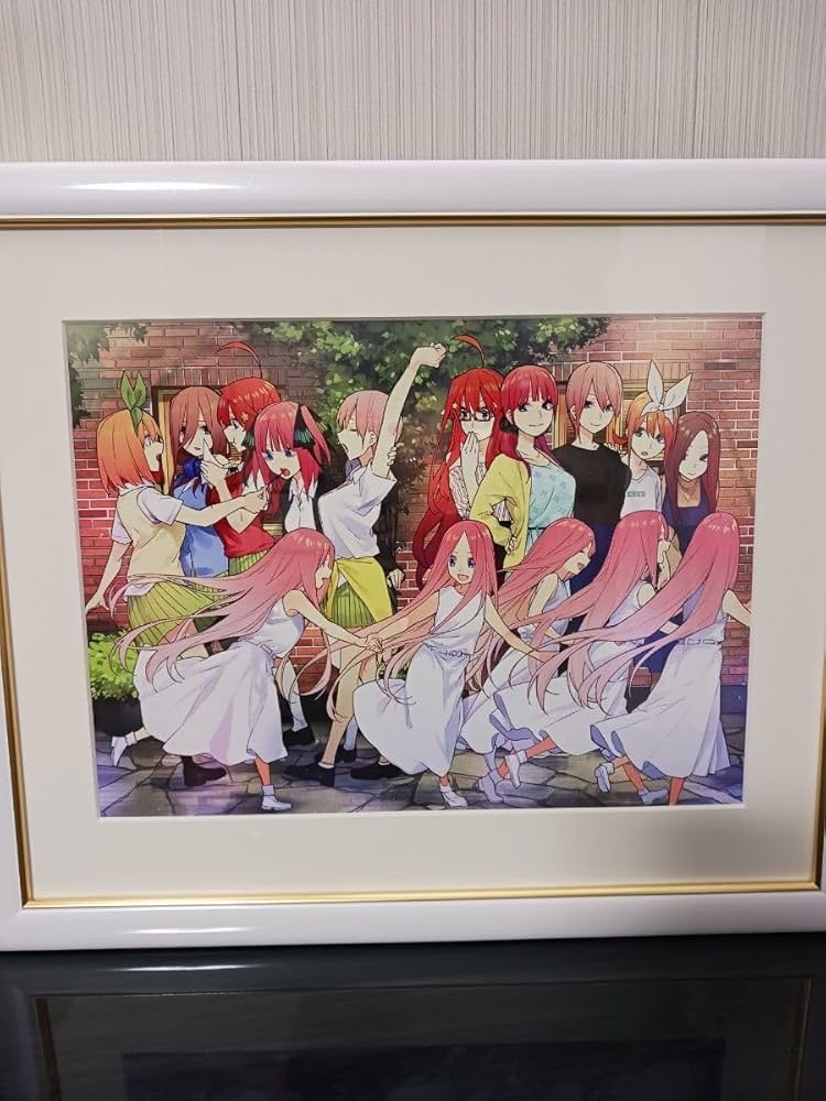 五等分の花嫁 複製原画 ☆【未使用】五等分の花嫁 モノクロ複製原画