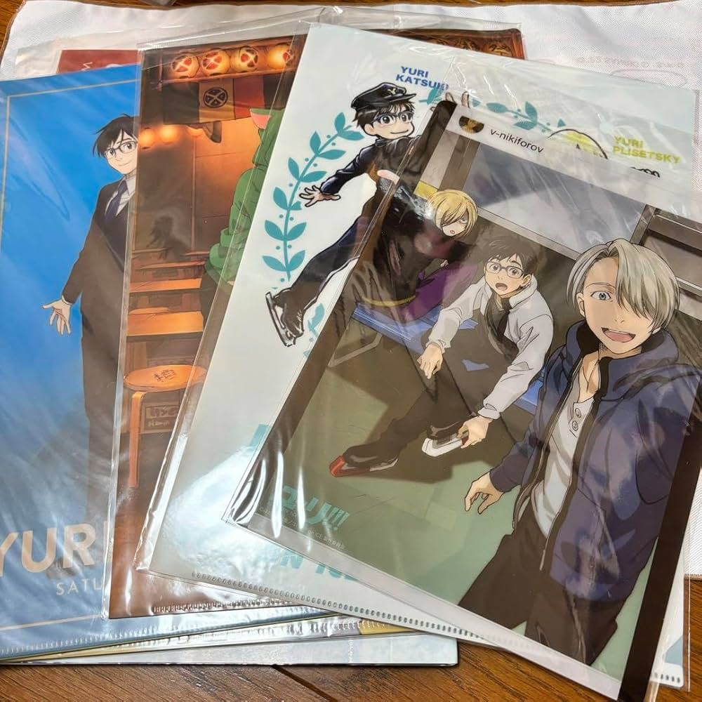 つ*ろ様 ユーリ!!! on ice MAPPAオリジナルクリアファイルセット つ*ろ
