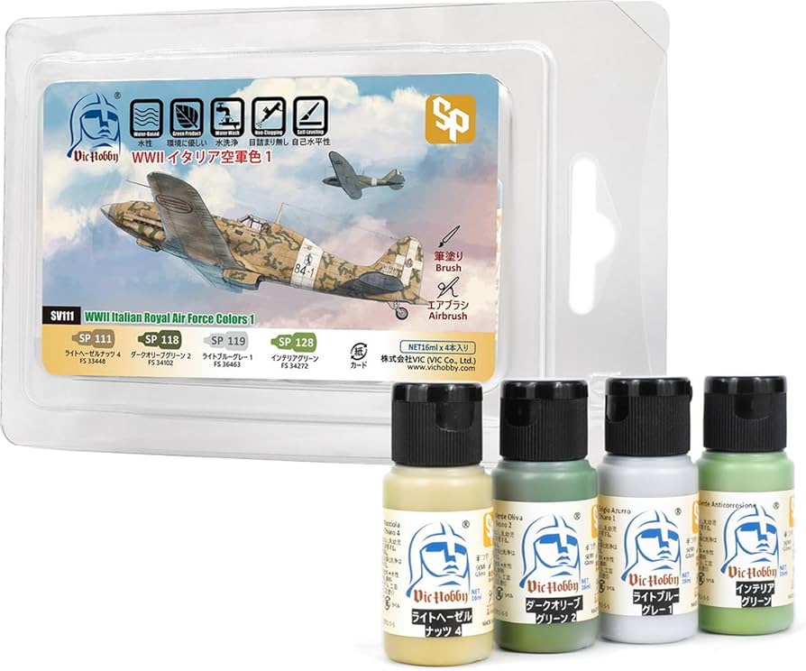 Amazon | VICホビー(Vic Hobby) 第二次世界大戦 イタリア空軍色セット1