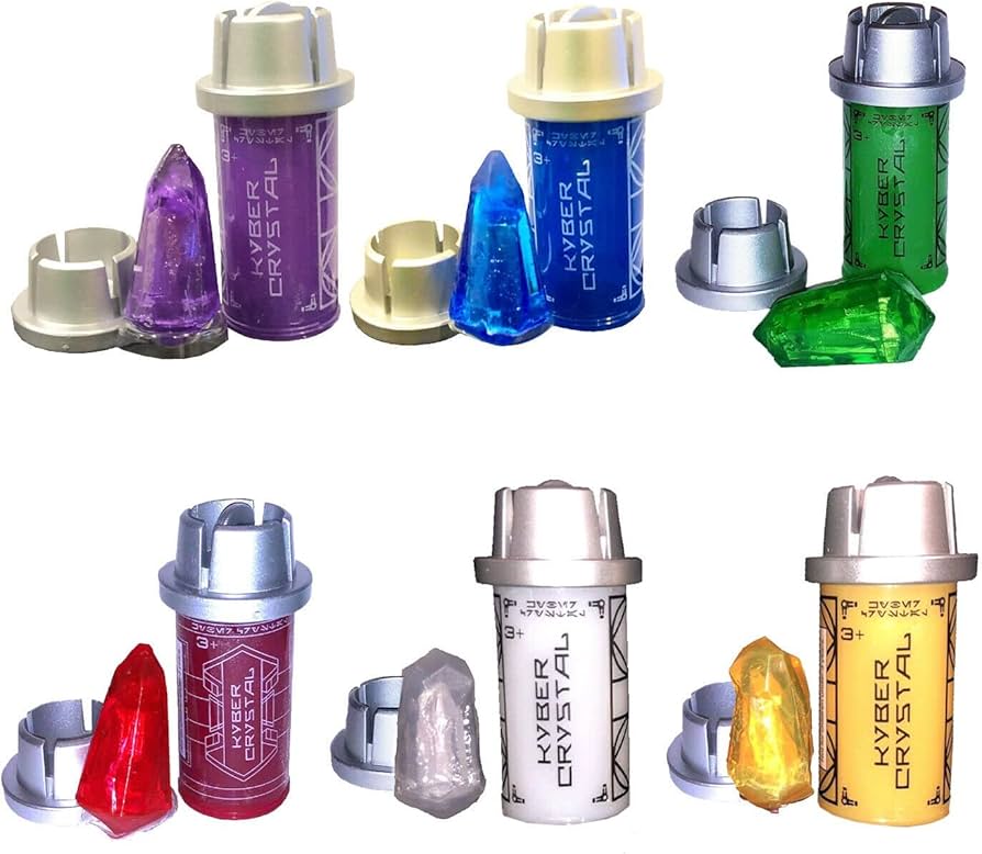 Amazon.co.jp: Galaxy's Edge スターウォーズ カイバー クリスタル 6個