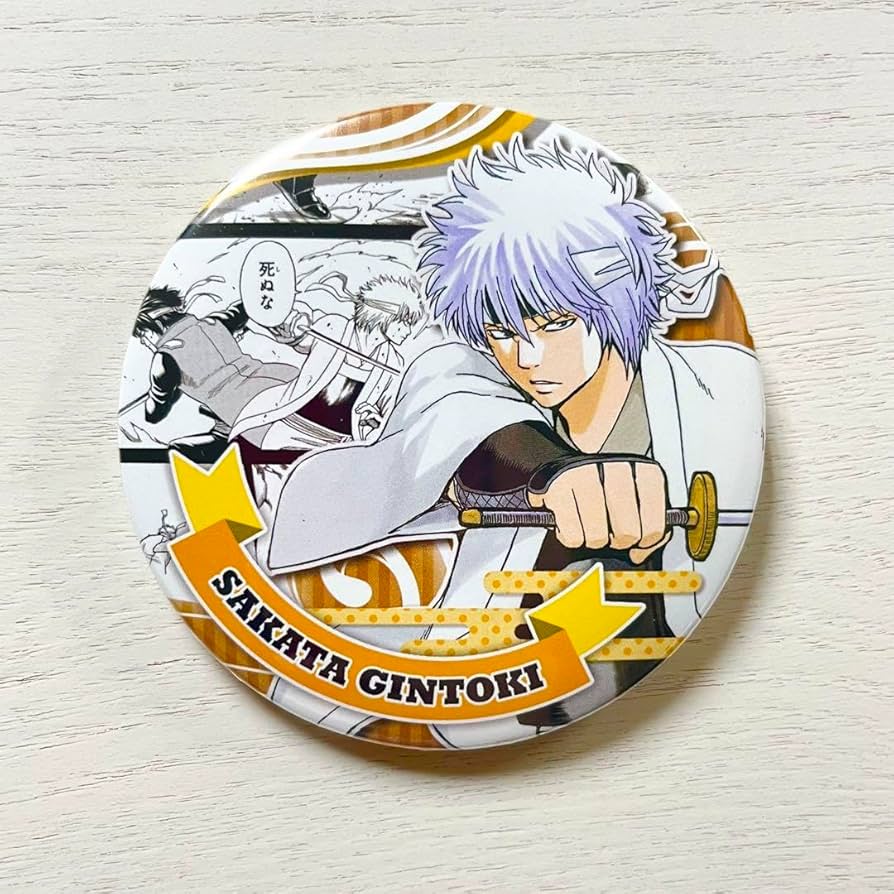 銀魂 コレクション缶バッジ HEROES 坂田 銀時 銀魂 坂田銀時