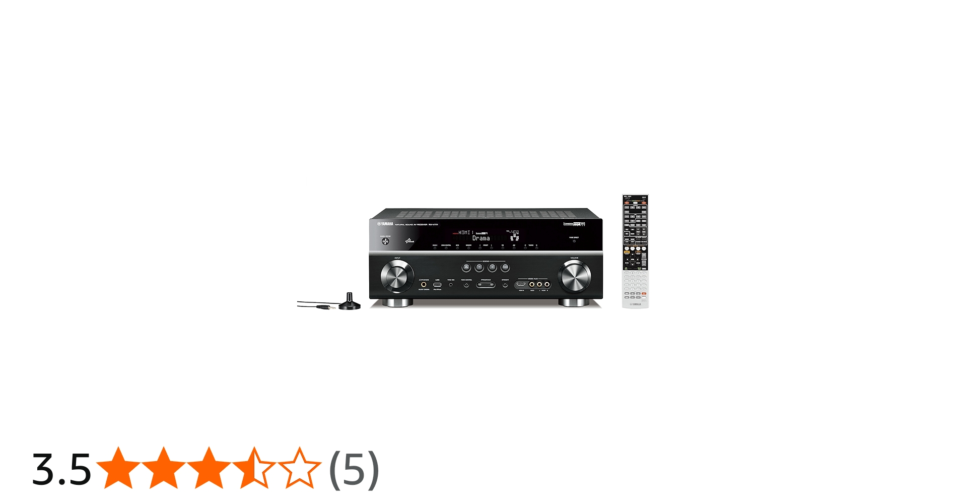 Amazon.co.jp: YAMAHA AVレシーバー RX-V771(B) ブラック RX-V771B