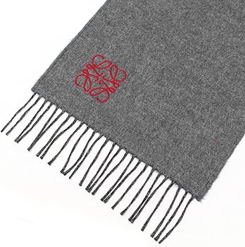 Amazon | (ロエベ)LOEWE WINDOW ANAGRAM GB SCARF アナグラム刺しゅう