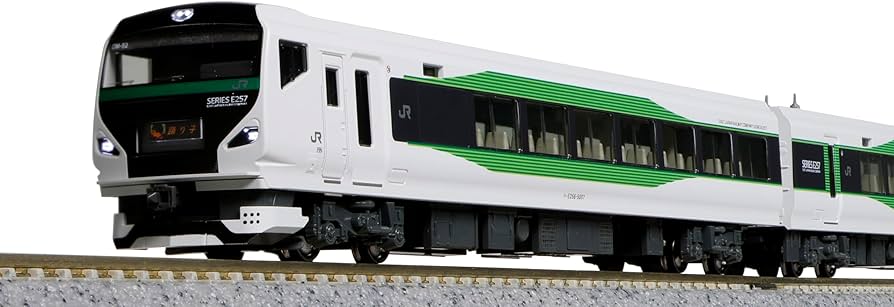 Amazon.com: KATO N Gauge E257 Series 5000 Series 9 Car Set 10-1883