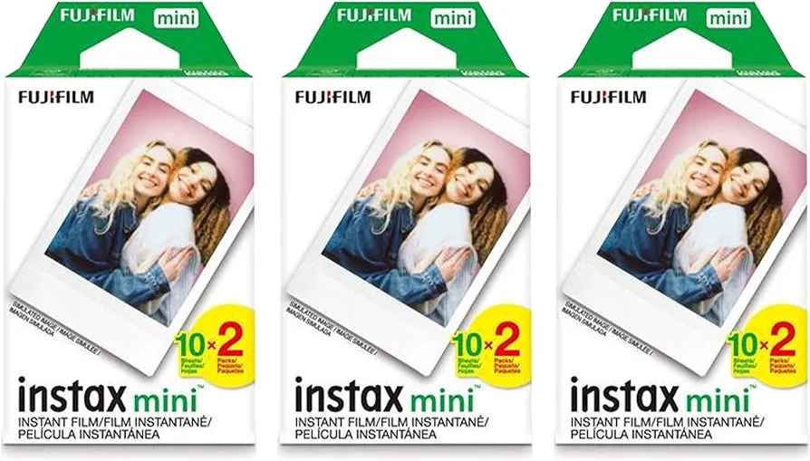 Amazon.com : Fujifilm Instax Mini Instant Film (3 Twin Packs, 60
