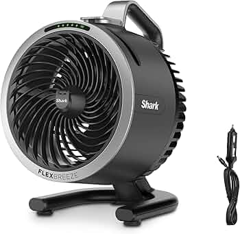 Amazon.com: Shark FlexBreeze HydroGo Fan + Car Charger — Ultra