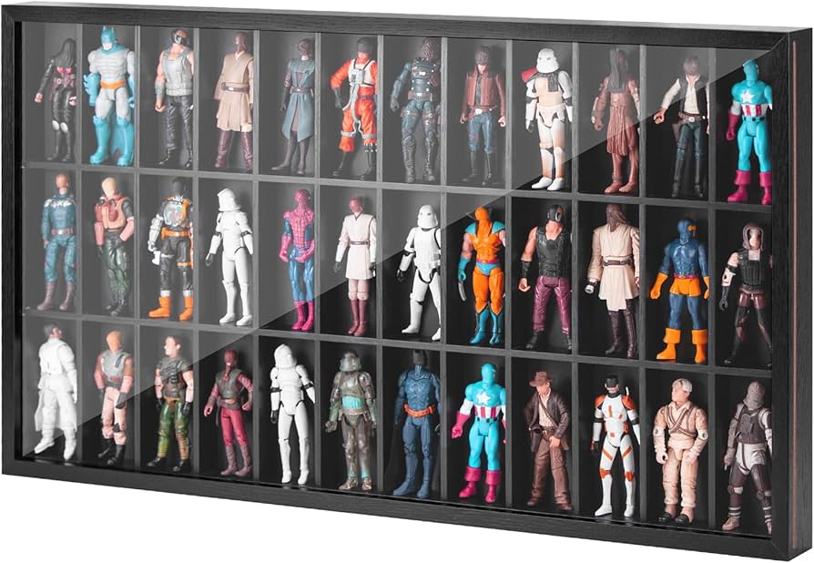 Amazon.com: DisplayMore Wooden Display Case for 3.75 inch Action