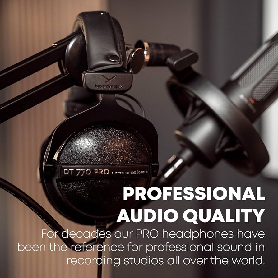 Amazon.com: beyerdynamic DT 770 Pro 250 ohm Professional Studio