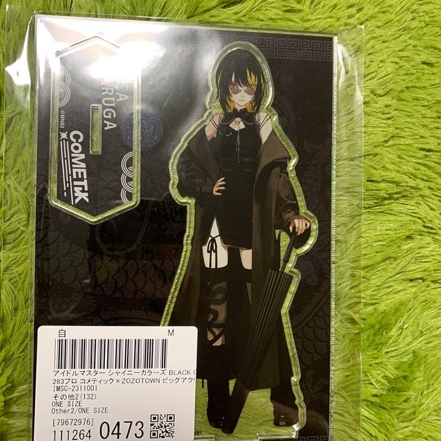 斑鳩ルカ zozotown コラボ ビッグアクリルスタンド チャイナ 5個 ①