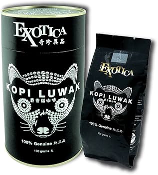 Amazon.com : 100% Wild Genuine World's Most Expensive Coffe Kopi