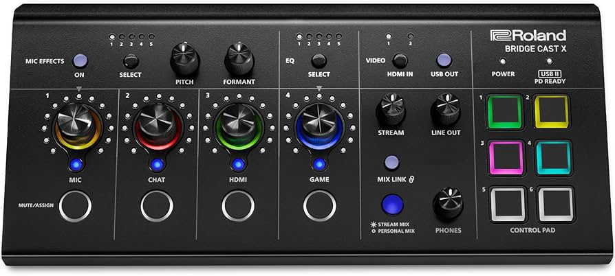 Amazon.co.jp: Roland BRIDGE CAST X/HDMI Video Capture/Gaming DAC