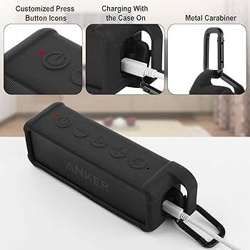 Amazon.co.jp: TXEsign シリコンケース Anker Soundcore 2ポータブル