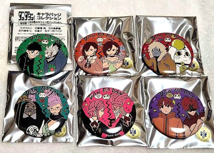 Amazon | ダンダダン キャラバッジ コレクション 全6種セット