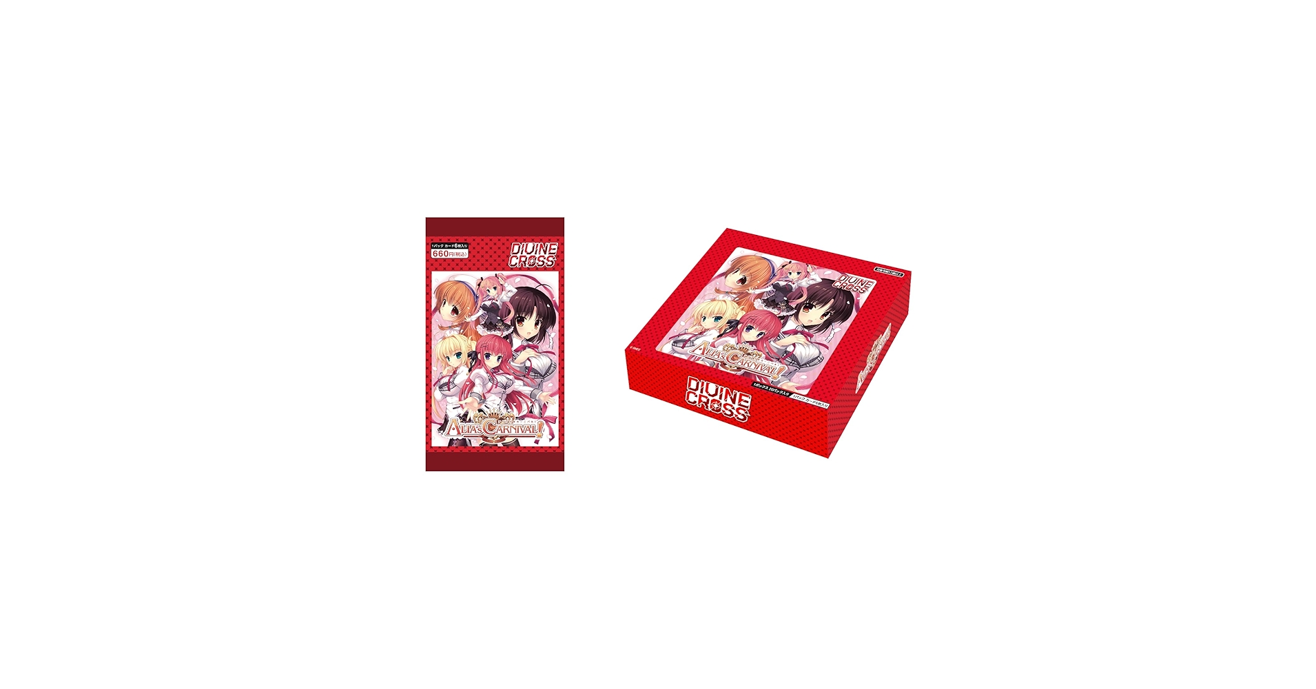 DIVINE CROSS ALIA'S CARNIVAL! INカートン 未開封】TCG ALIA'S