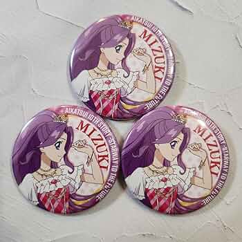 アイカツ 神崎美月 バースデー缶バッジ 10点 アイカツ 神崎美月