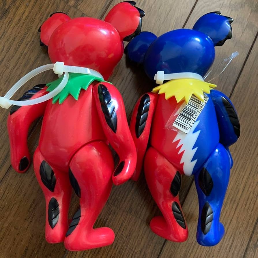 Amazon.co.jp: グレイトフルデッド デッドベア ソフビ dune テツロッド