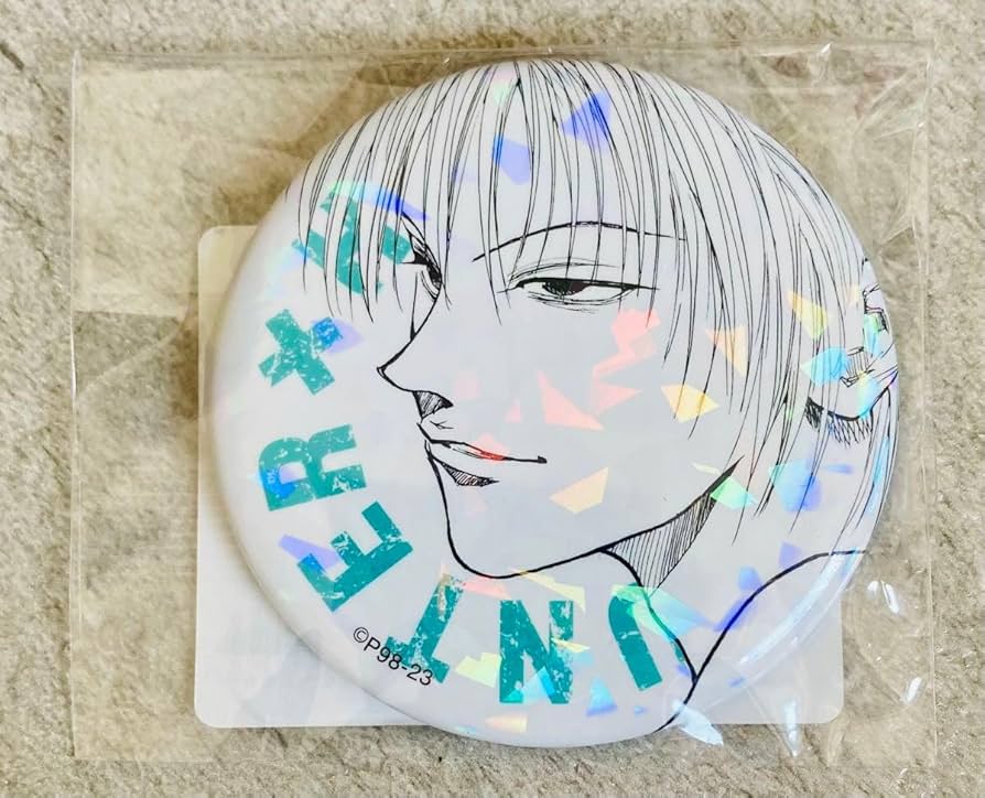 10 ハンターハンター HUNTER×HUNTER オールスター缶バッジ ヒソカ