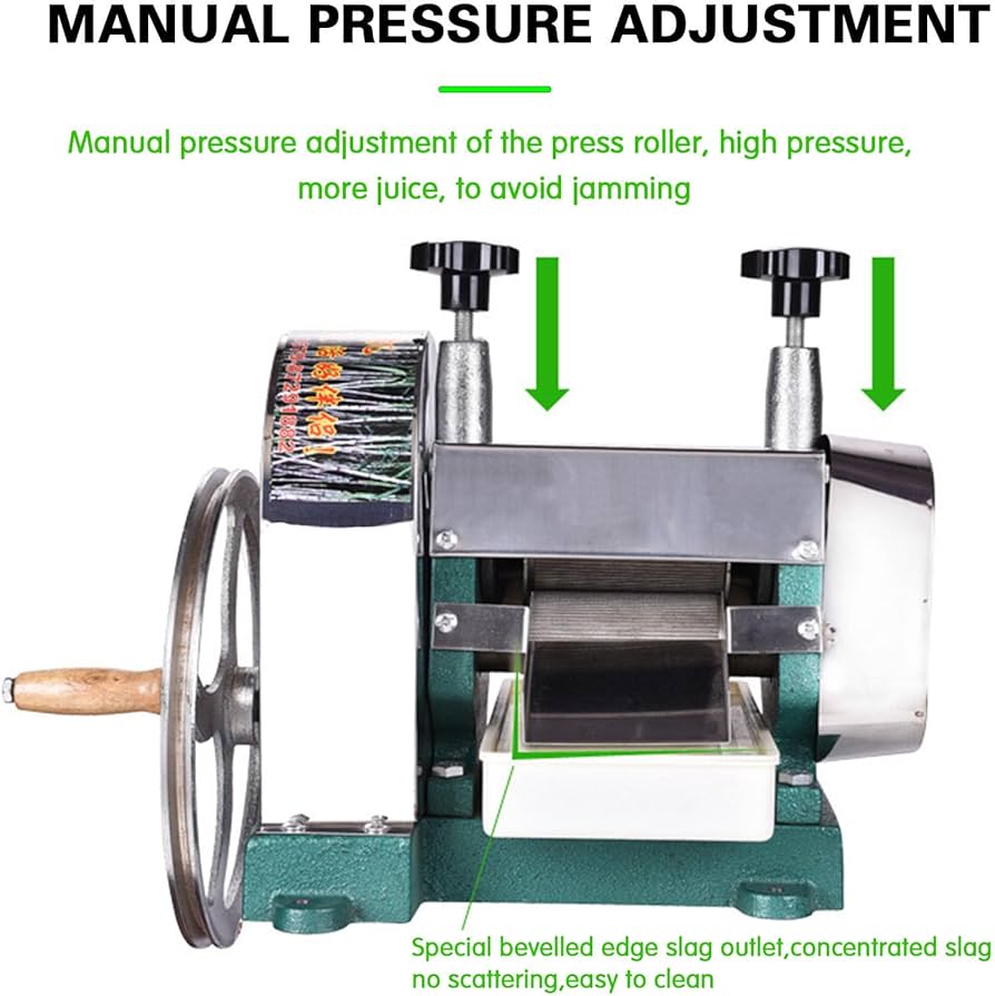 Amazon | 手動商業サトウキビ Juicer、ステンレス鋼のサトウキビ