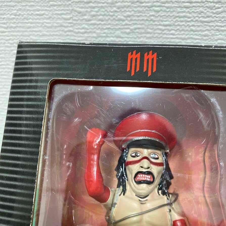 マリリンマンソンフィギュア 保護ケース付き！送料無料