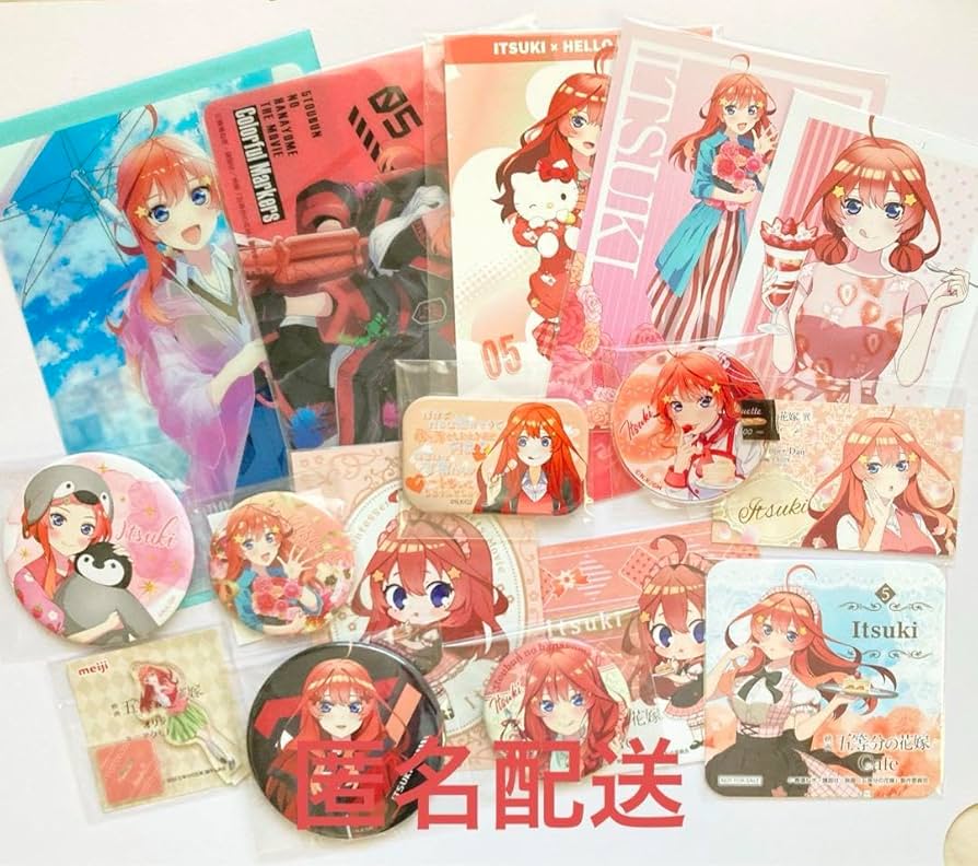 五等分の花嫁 缶バッジ プリロール 誕生日 中野五月 映画 五等分の花嫁